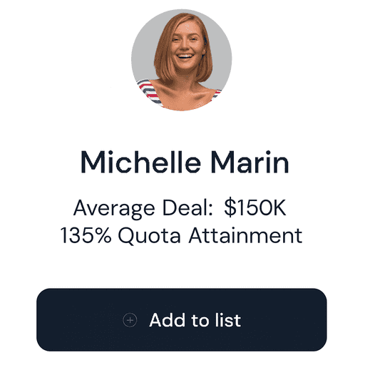Michelle Marin candidate card